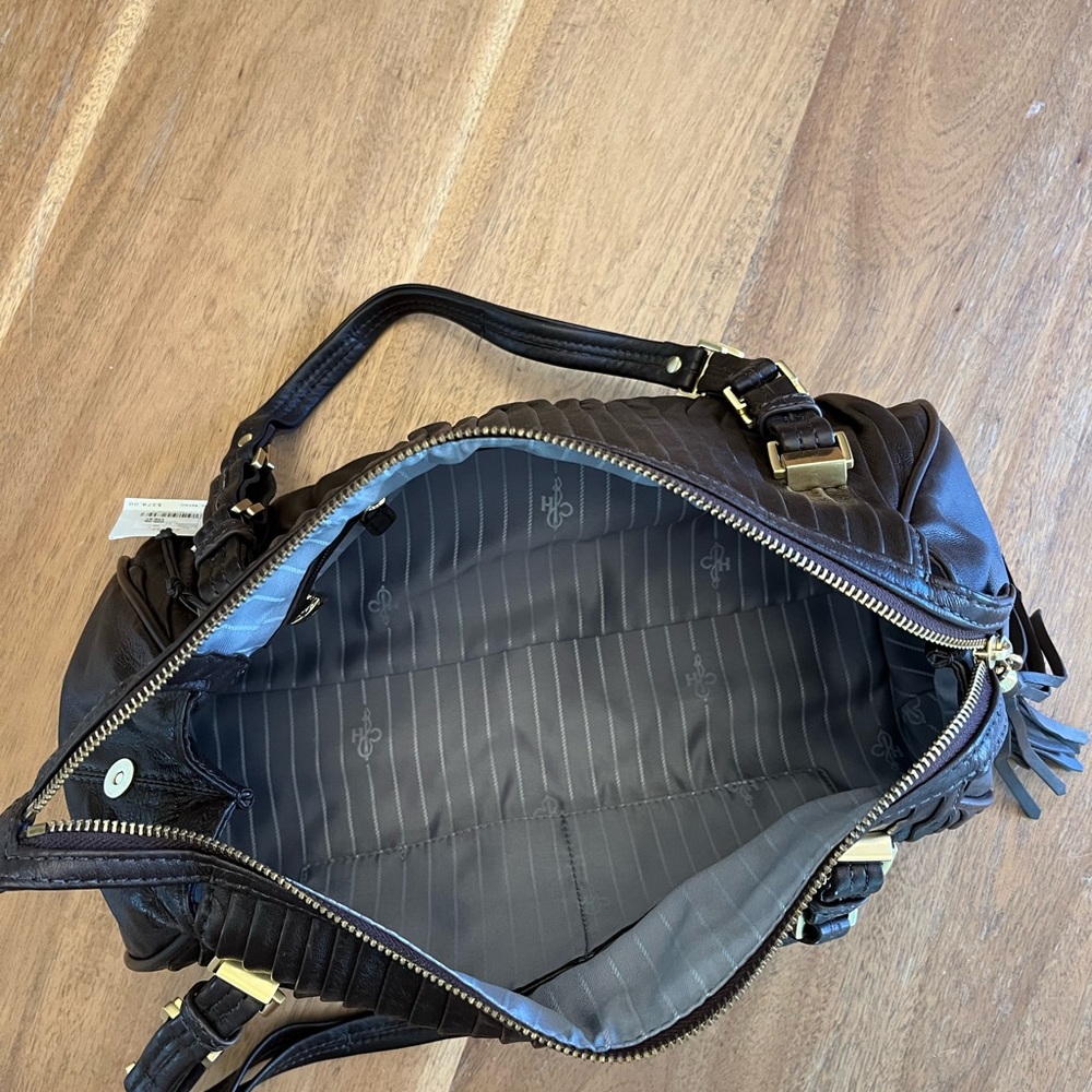 Cole Haan Leather Satchel - Picture 4 of 6